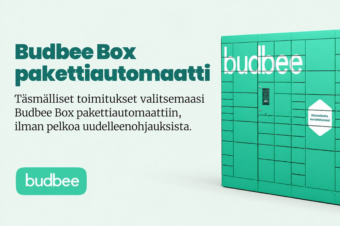 Budbee Box-pakettiautomaatti