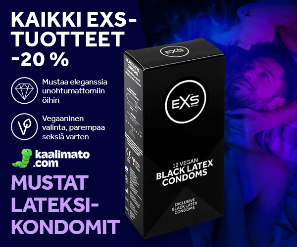 EXS korkealaatuisia kondomeja ja liukasteita