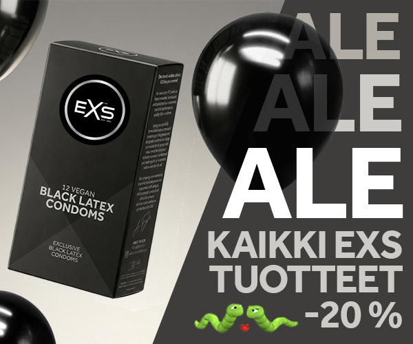 EXS korkealaatuisia kondomeja ja liukasteita