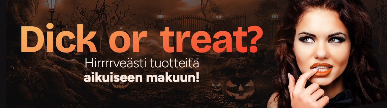 Dick or treat ? Aikuisten halloween tuotteet nyt Kaalimadolta 