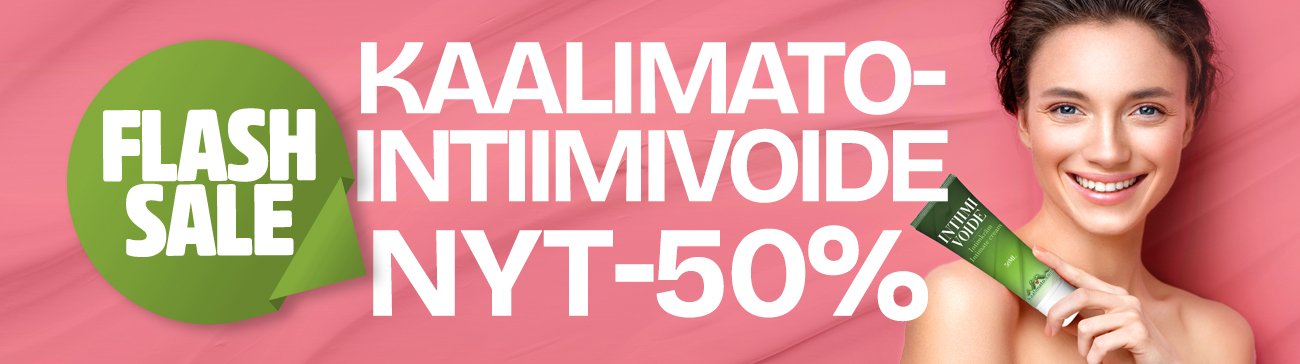 Kaalimato intiimivoide tarjouksessa