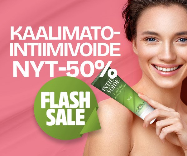 Kaalimato intiimivoide tarjouksessa