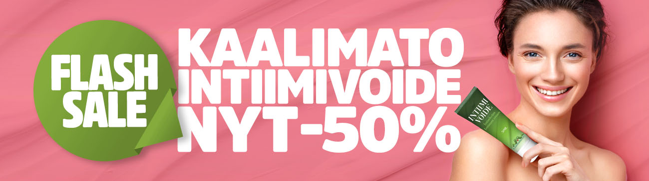 Kaalimato intiimivoide tarjouksessa