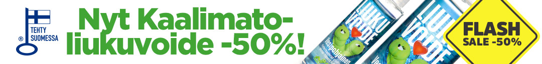 Kaalimato liukuvoide huipputarjouksessa