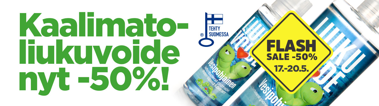 Kaalimato liukuvoide huipputarjouksessa