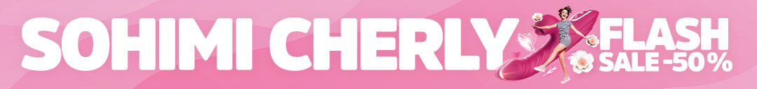 SOHIMI Cherly Vibraattori klitoriskiihottimella nyt huipputarjouksessa