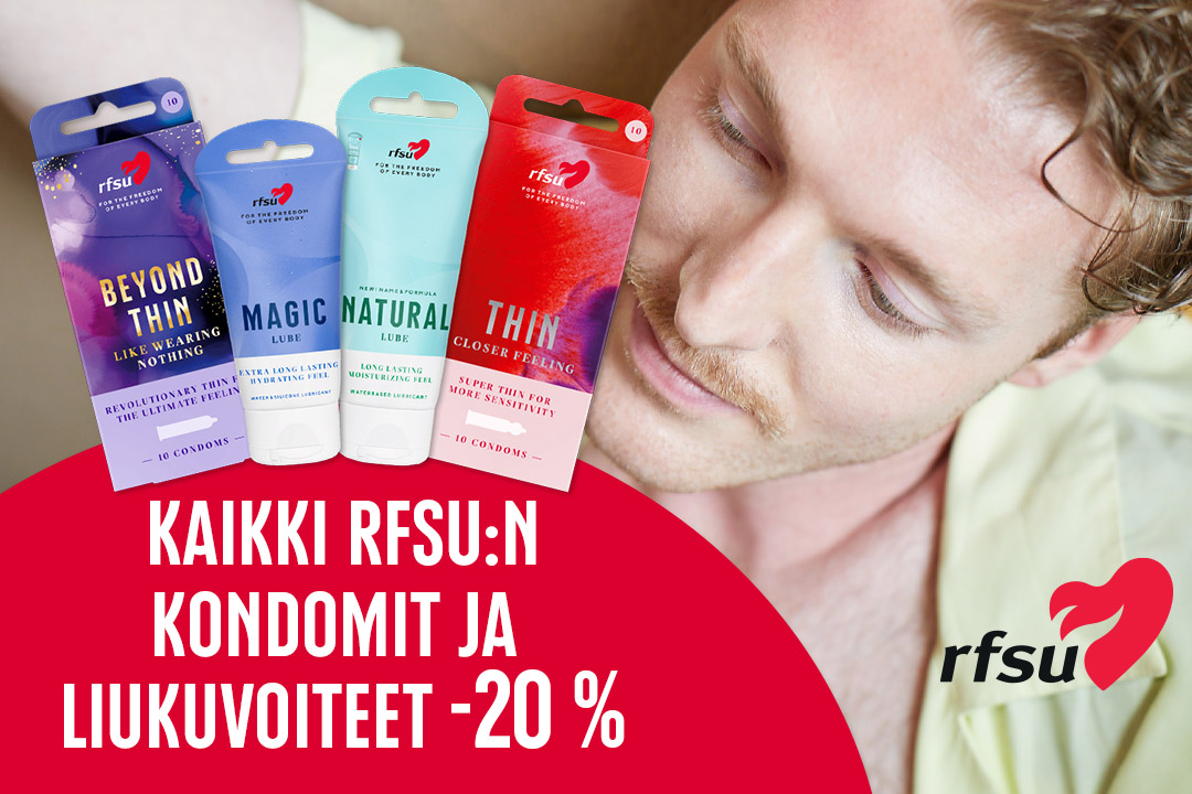 RFSU-tarjous -20%