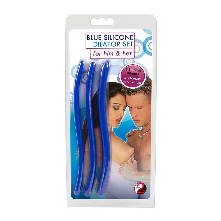 Blue Silicone - Dilaattorisetti, 3 kpl