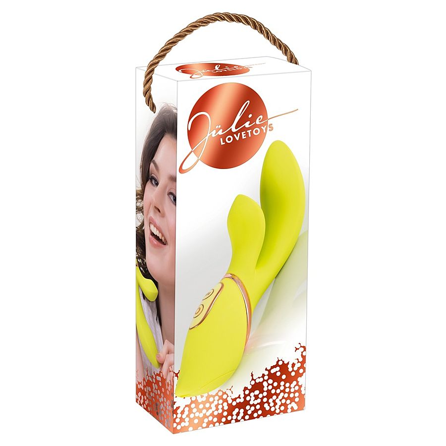 J�lie Lovetoys - Vibrator with Clit Stimulator