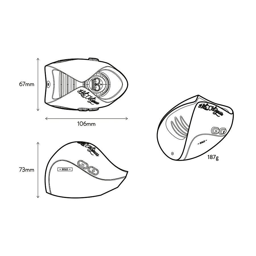 Hot Octopuss PULSE Solo Essential - Masturbaattori