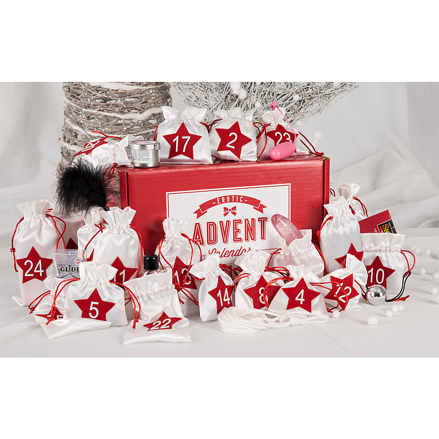 Advent Calender, satiiniset yllätyspussit 24 kpl