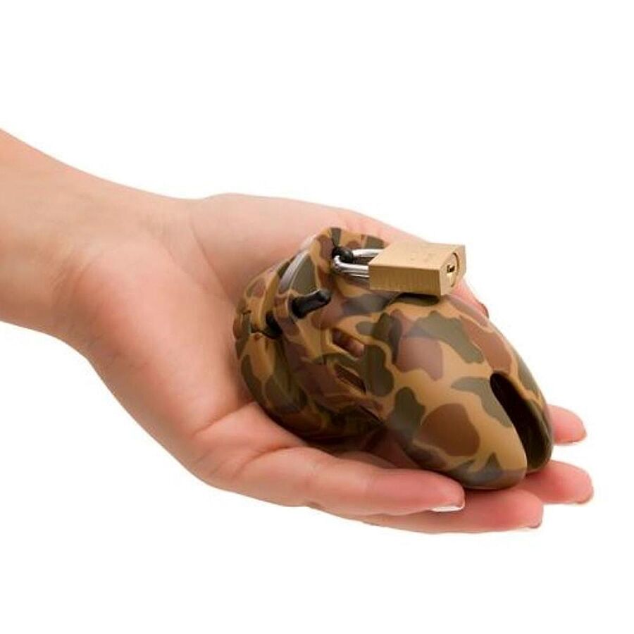 CB-6000S Cock cage, camouflage