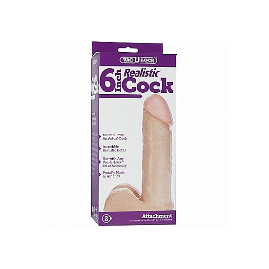 Vac-U-Lock - Realistic Cock 6