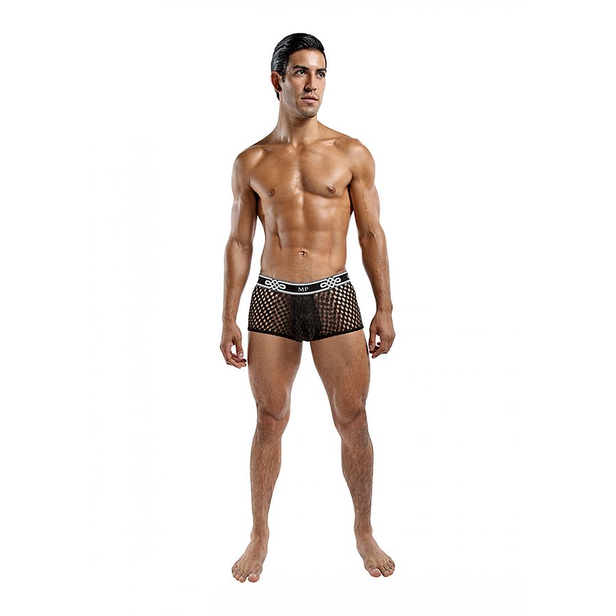 Male Power - Peep Show Mini Short, black