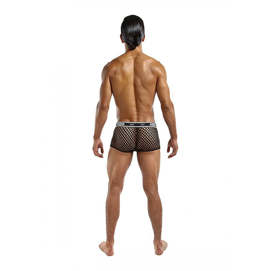 Male Power - Peep Show Mini Short, black