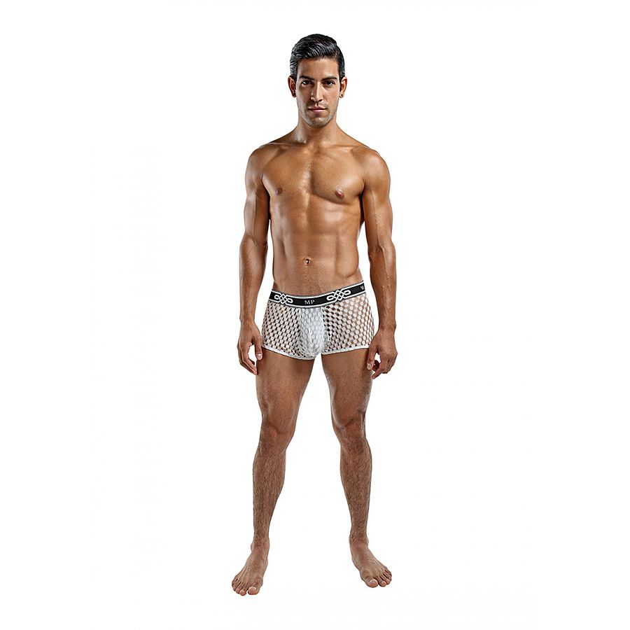 Male Power - Peep Show Mini Short, white