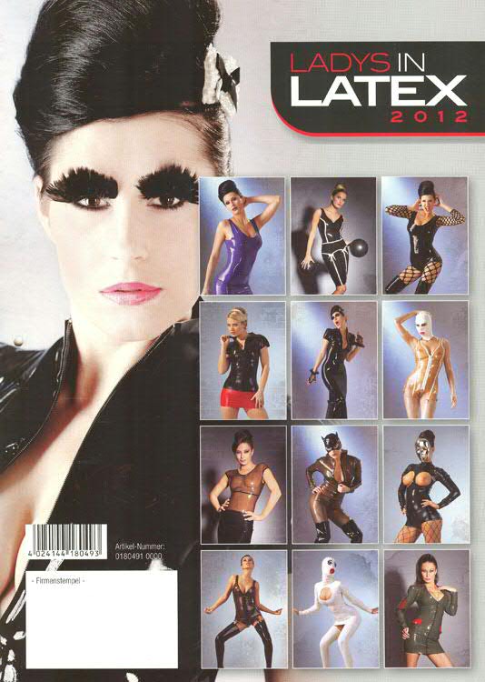 Ladys in Latex kalenteri 2012