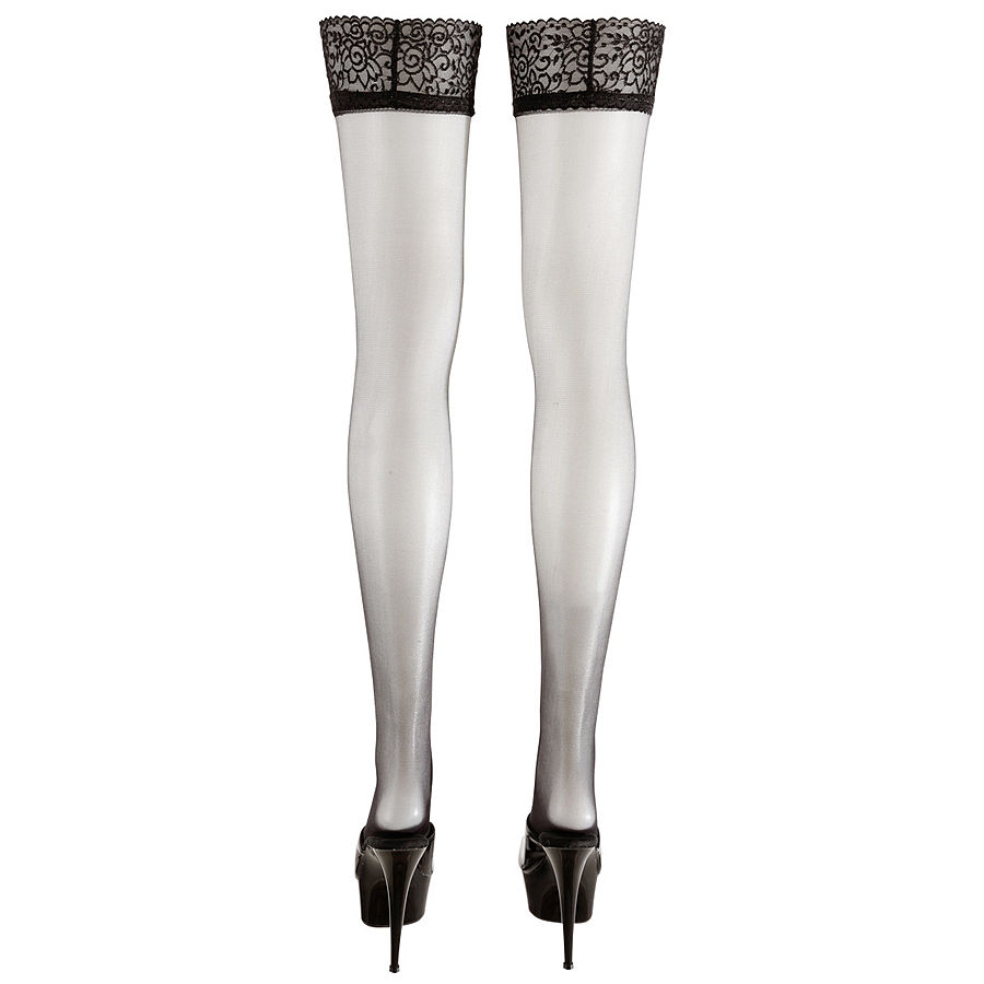 Cottelli Collection Rosa - Stay Up -sukat