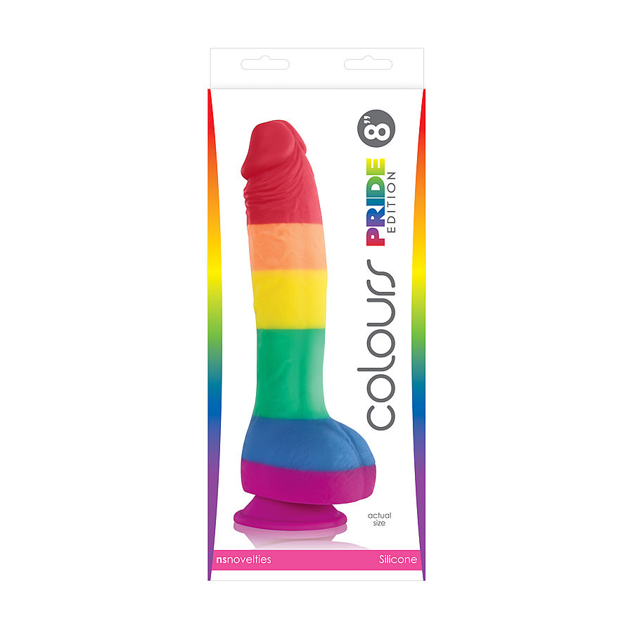 Colours Pride - Dildo kiveksill, 8