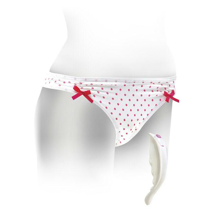 Vibrating Panty - Pikkuhousut & Vibraattori (S-M)