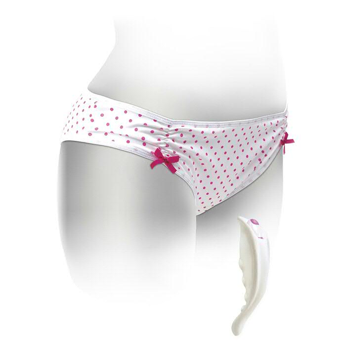 Vibrating Panty - Pikkuhousut & Vibraattori (L-XL)