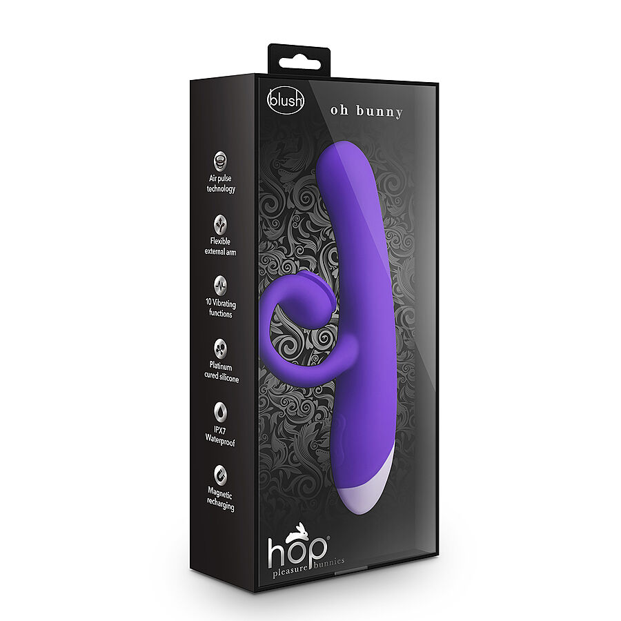 Oh Bunny - Rabbit-vibraattori imev�ll� klitoriskiihottimella