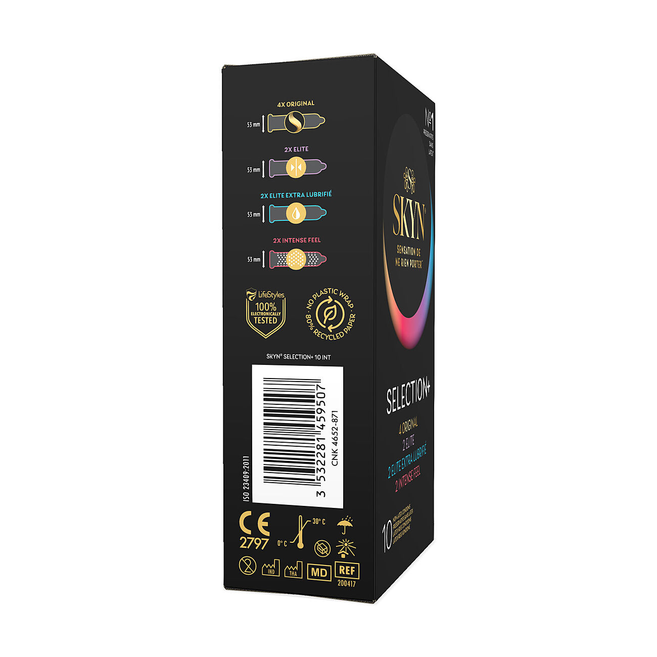 SKYN Selection+ - Kondomilajitelma, 10 kpl