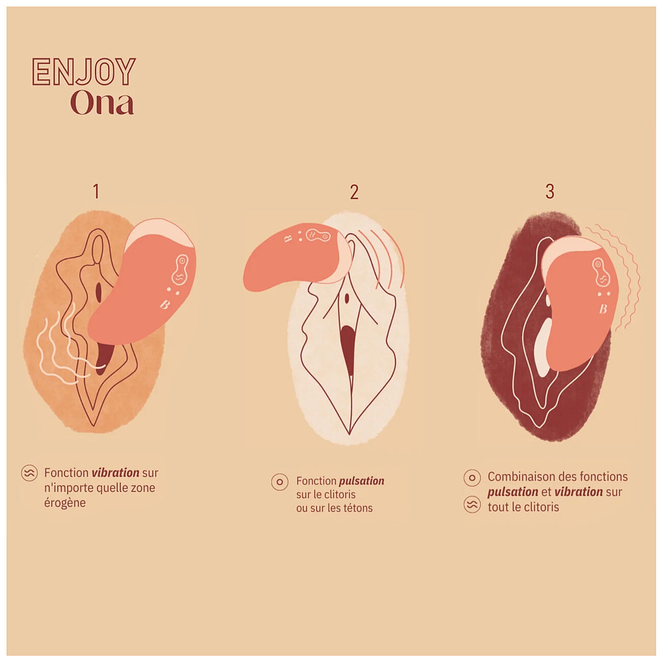 Ona Bouche Bee - Imev� klitoriskiihotin