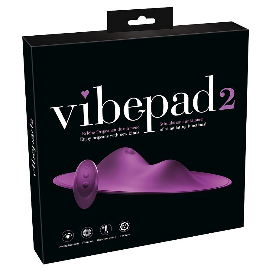 Vibepad 2 - Vrisev silikonialusta kielikiihottimella