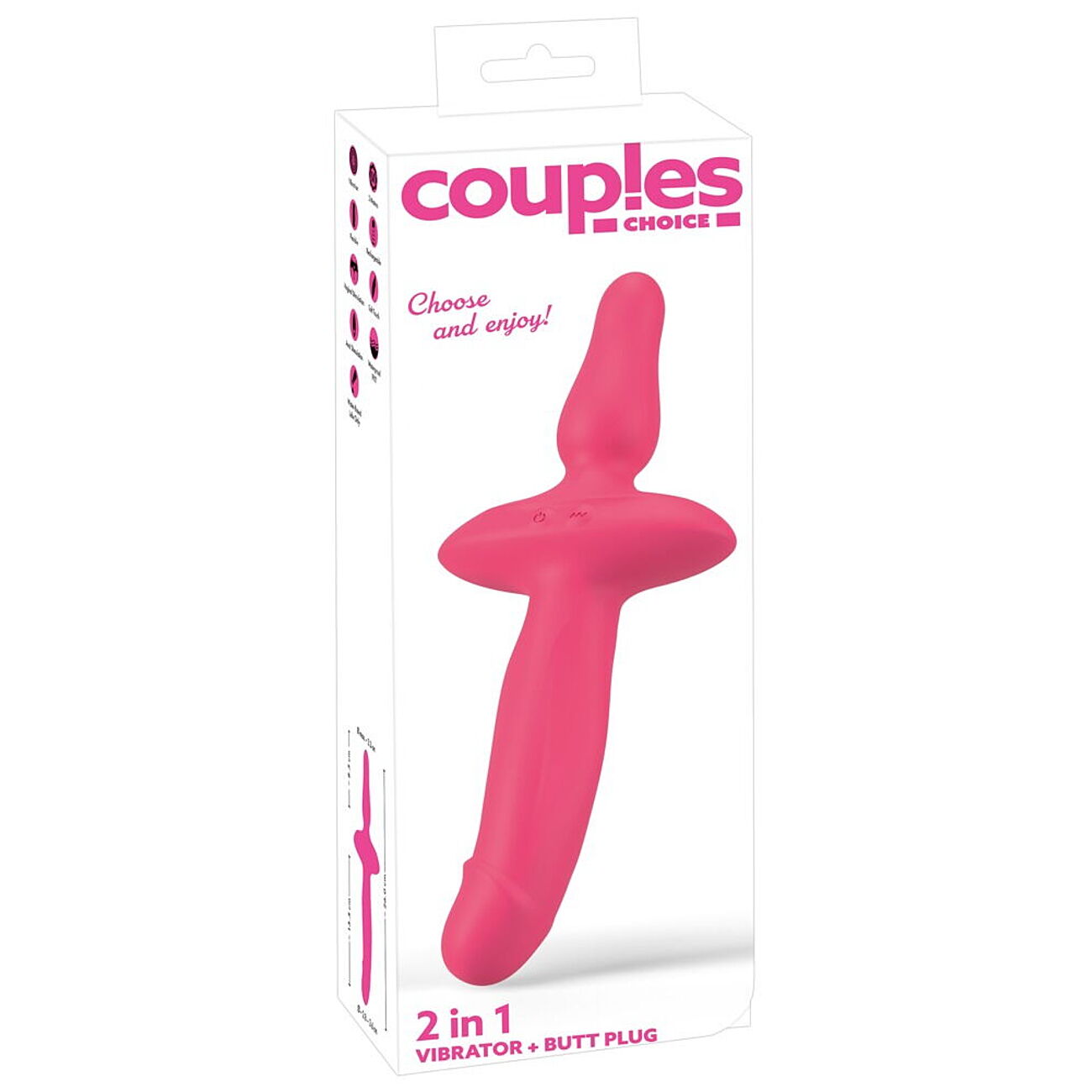 Couples Choice - 2 in 1 Vibraattori