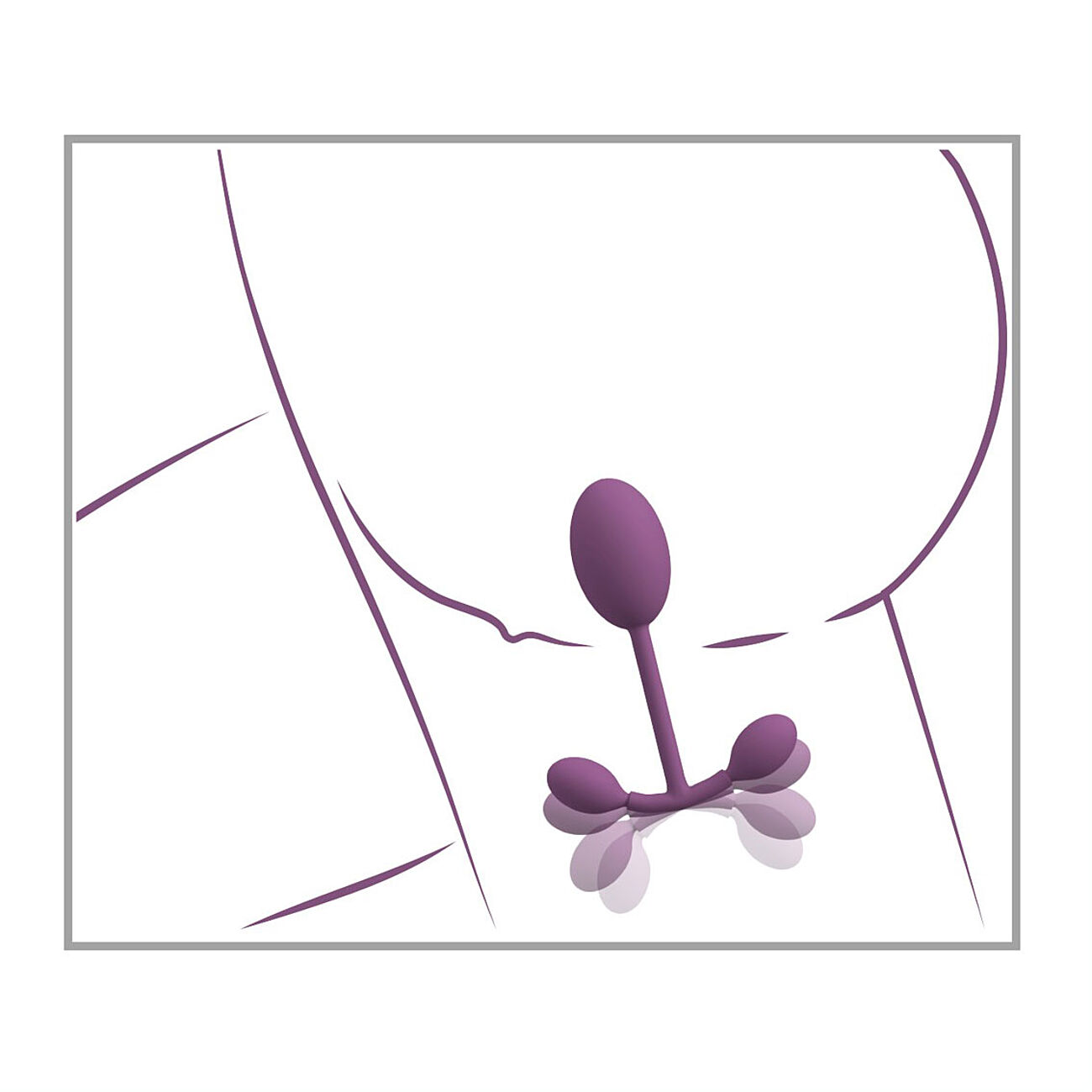 Vaginal Trainer - Treenikuula pomppivilla painoilla