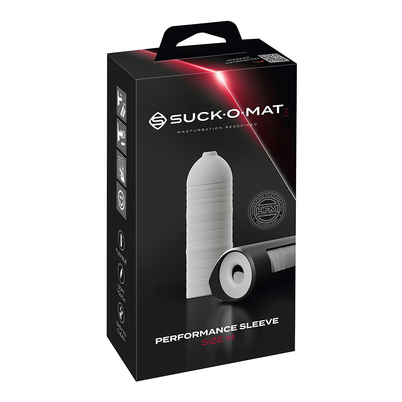 Suck-O-Mat 3 - Performance Sleeve, M-koko