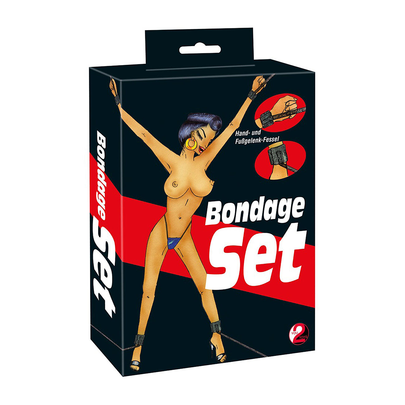 Bondage set - Ranne- ja nilkkakahlesetti