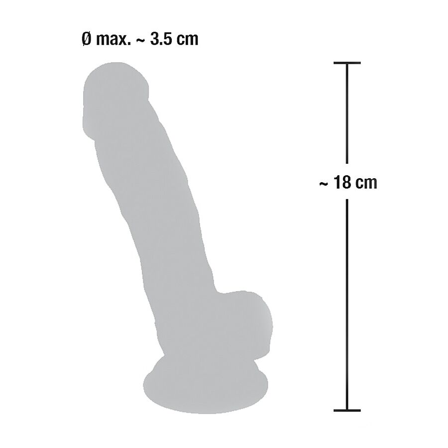 Medical Silicone - Tekopenis, 18 cm