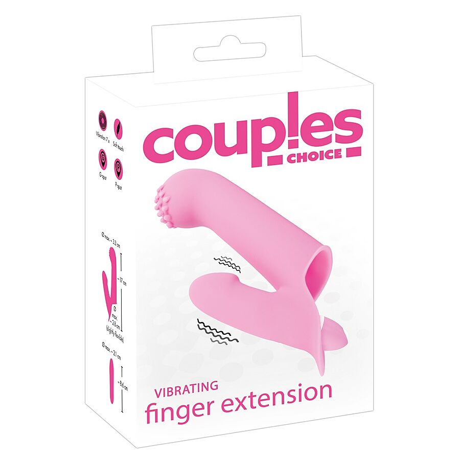 Couples Choice - Vibrating Finger Extension