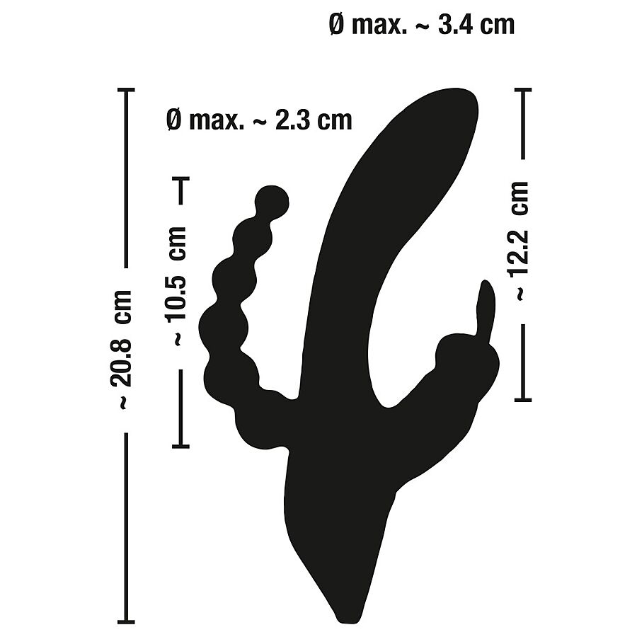 Sweet Smile Triple - G-pistevibraattori