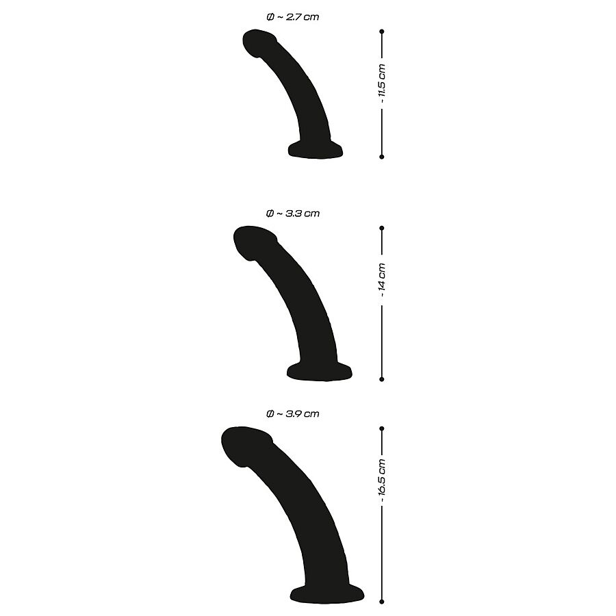 Crystal Clear - Anaalidildot, 3 kpl