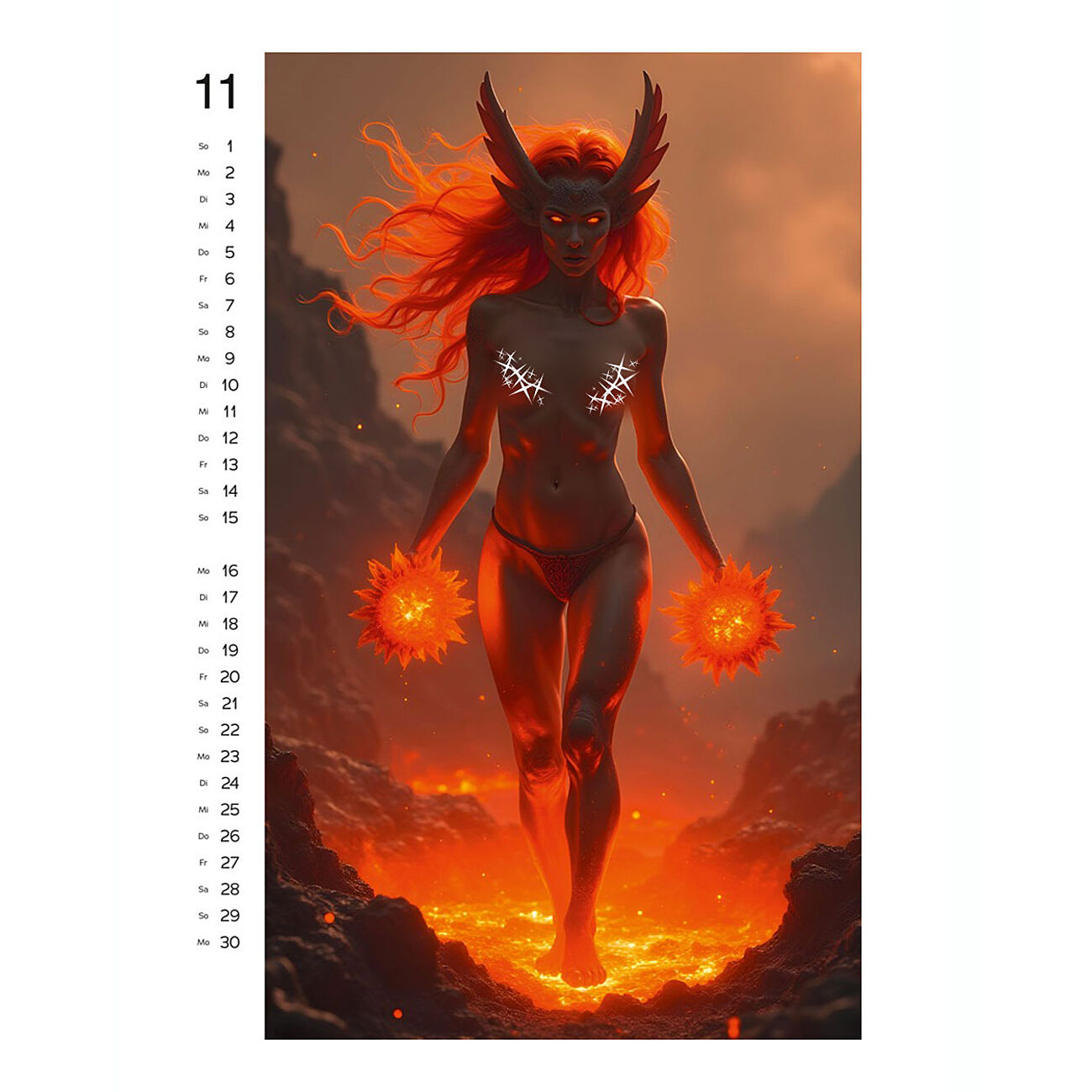 Wild Fantasy - Tyttkalenteri 2026