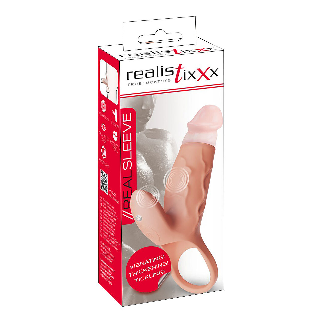 Realistixxx - V�risev� sleeve klitoriskiihottimella 