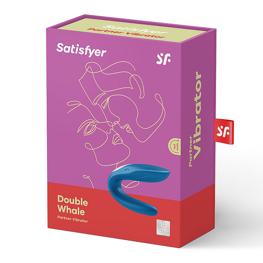 Satisfyer - Double Whale, pariskuntavibraattori
