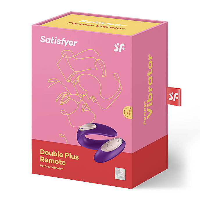 Satisfyer - Double Plus Remote, pariskuntavibraattori