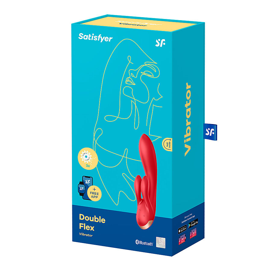 Satisfyer - Double Flex rabbit-vibraattori