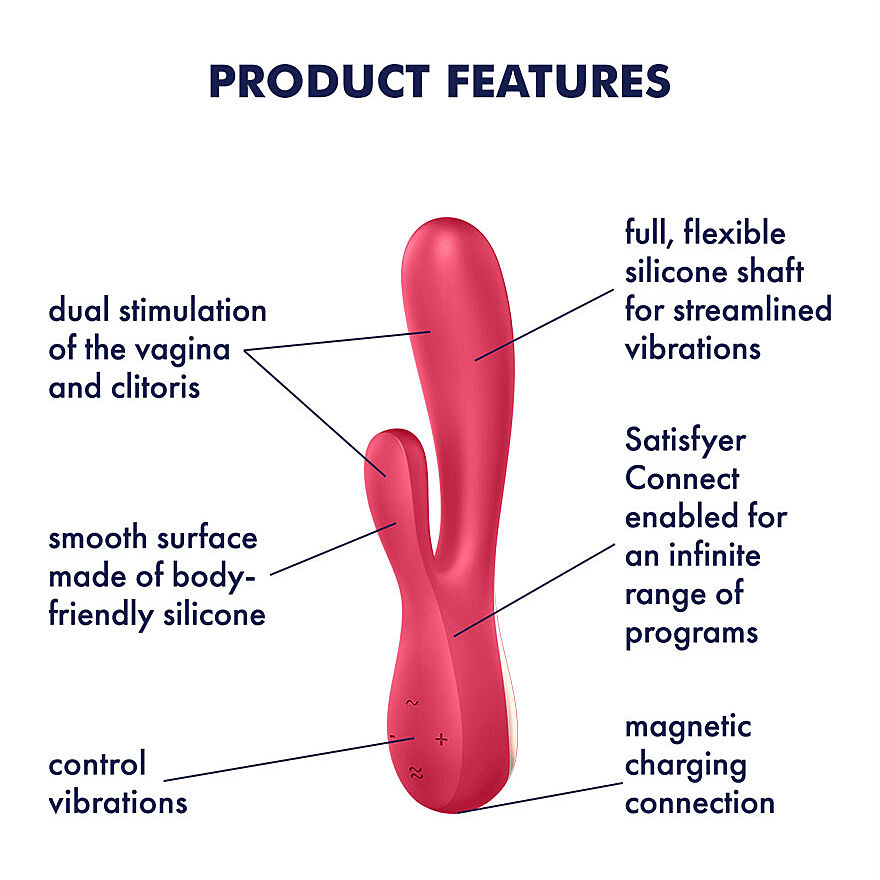 Satisfyer - Mono Flex rabbit-vibraattori