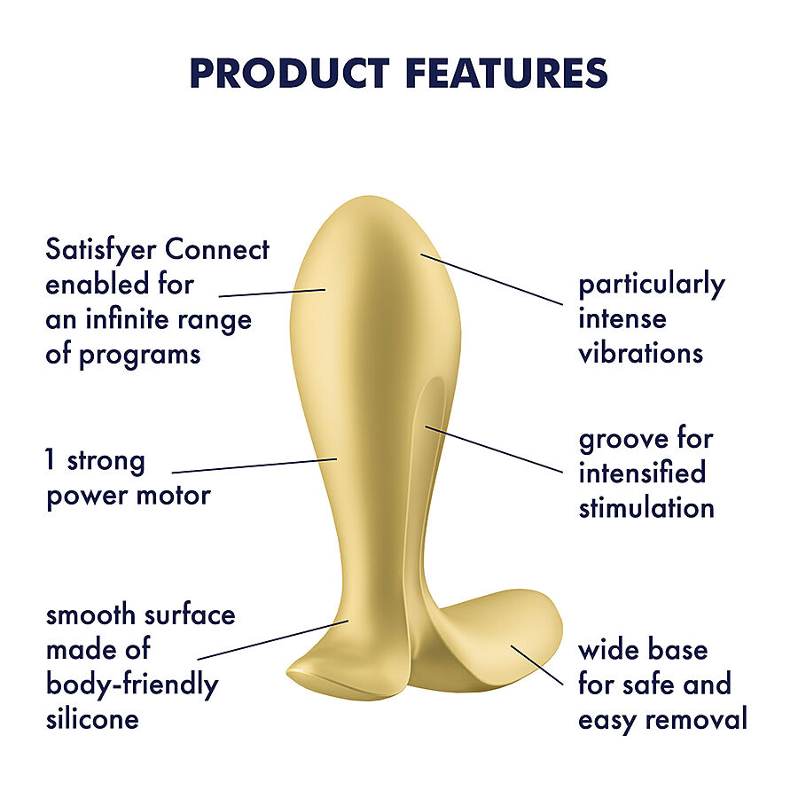 Satisfyer - Intensity Plug v�risev� anaalitappi
