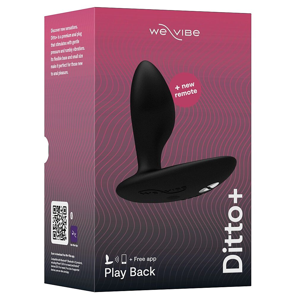 We-Vibe Ditto+ - Moottoroitu anaalitappi