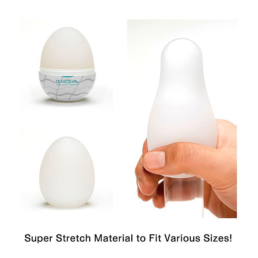Tenga Egg Wavy II - Masturbaattori