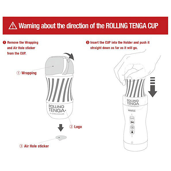 Tenga - Vacuum Gyro Roller