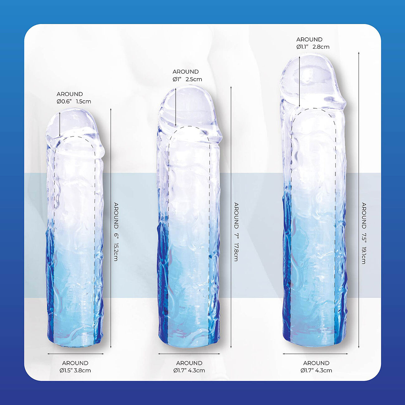 MASSIVE 3 in 1 - Extension penisjatko