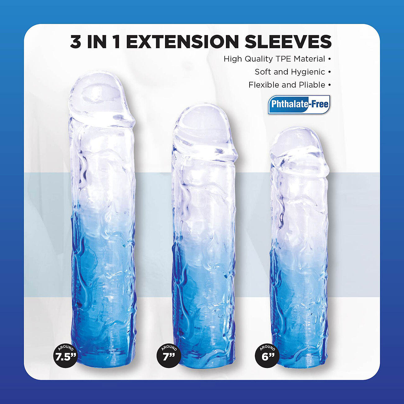 MASSIVE 3 in 1 - Extension penisjatko