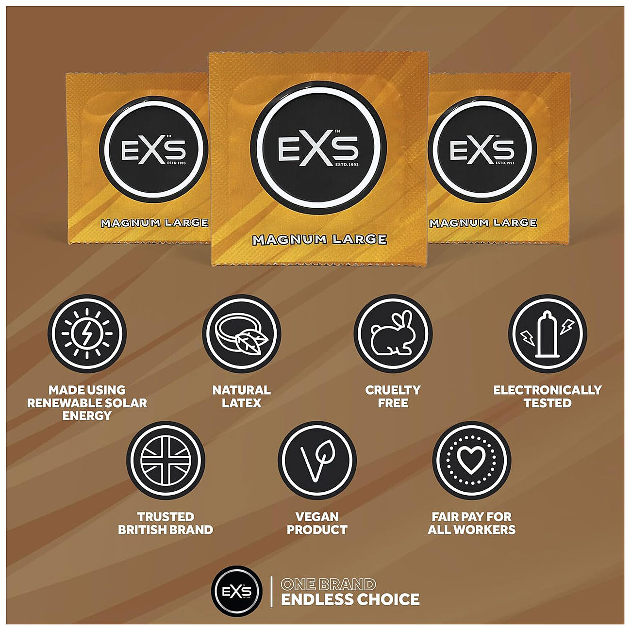 EXS Magnum Large - Kondomi 48 kpl